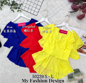 🆕 Designer DD爆款新品❤️高品质雪纺时装上衣 RM65 Only🌸 （2-R3）