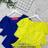 🆕 Designer DD爆款新品❤️高品质雪纺时装上衣 RM65 Only🌸 （2-H3）