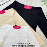 🆕 Designer DD爆款新品❤️高品质棉质一字领上衣 RM65 Only🌸（1-S2）