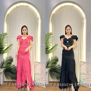 爆款新品🔥高品质气质款皱褶连体裙 RM88 Only🌸 （1-K2）