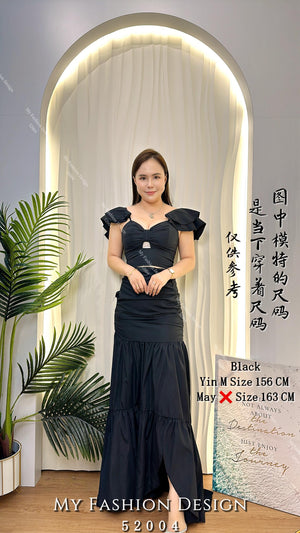 爆款新品🔥高品质气质款皱褶连体裙 RM88 Only🌸 （1-K2）