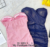 爆款新品🔥高品质抹胸款连体短裙 RM85 Only🌸（2-R3）