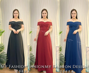 爆款新品🔥高品质一字领连体长裙 RM89 Only🌸（2-P3）