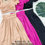 🔥黑卡独家爆款🔥高品质气质款套装 上衣 ➕ 裙子 RM95 Only🌸 （1-X1/W1）