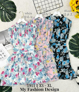 🔥黑卡独家爆款🔥高品质气质款花花连体裙 RM89 Only🌸 =E2=