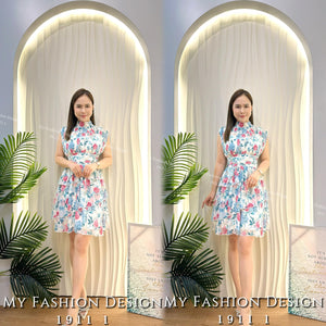 🔥黑卡独家爆款🔥高品质气质款花花连体裙 RM89 Only🌸 （1-B3）