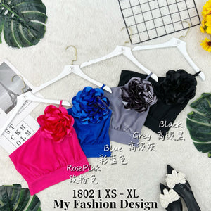 🔥金卡独家爆款🔥高品质气质款花花斜边上衣 RM62 Only🌸 （1-K3）