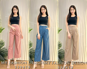 🔥黑卡独家爆款🔥高品质高腰西装直筒长裤 RM69 Only🌸 （2-Q2）