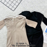爆款新品🔥高品质抹胸款罗马连体裙 RM89 Only🌸(1-E3)