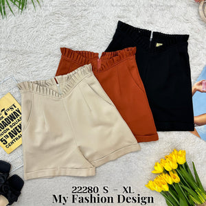 ‼️‼️爆款新品🔥高品质高腰罗马短裤 RM59 Only🌸 （门市）