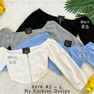 🔥黑卡独家爆款🔥高品质棉质一字领上衣 RM59 Only🌸（2-K3）