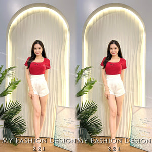 爆款新品🔥高品质刺绣款棉质休闲上衣 RM39 Only🌸 （2-X3）