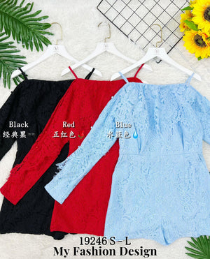 @爆款新品🔥高品质吊带蕾丝连体裤 RM85 Only🌸 （2-Q1）