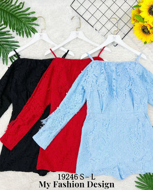 @爆款新品🔥高品质吊带蕾丝连体裤 RM85 Only🌸 （2-Q1）