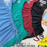 爆款新品🔥高品质休闲棉质抽绳连体裙 RM29.50 Only🌸 （原价 RM59 ）（2-G3）
