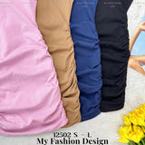 爆款新品🔥高品质修身棉质皱褶连体裙 RM29.50 Only🌸 （原价 RM59 ）（2-H3）