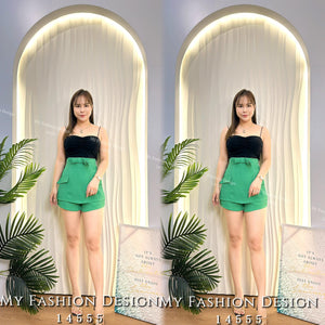 爆款新品🔥高品质高腰华夫格裤裙 RM59 Only🌸（1-I4）