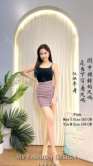 爆款新品🔥高品质高腰锦棉裤裙 RM59 Only🌸（1-E1）