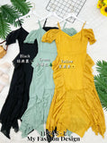 爆款新品🔥高品质吊带波点雪纺连体裙 RM85 Only🌸 （1-F2）