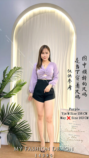 爆款新品🔥高品质气质款缎面上衣 RM39 Only🌸 （1-J4）