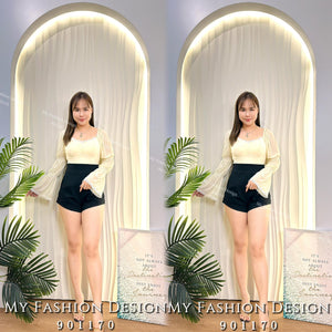 【补现货】🛍️爆款新品🛍️高品质棉质拼接雪纺上衣 RM5.90 Only🌸（原价 RM39）（1-A4）