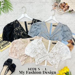 爆款新品🔥高品质气质款蕾丝时装上衣 RM59 Only🌸 （2-T4）