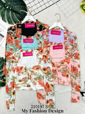 爆款新品🔥高品质气质款花花时装上衣 RM59 Only🌸（2-Y2）