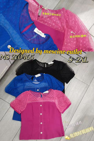 270465中大码高品质气质款时装上衣 RM59 Only🌸  =F4=