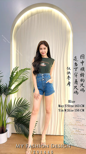 ‼️‼️爆款新品🔥高品质RO超高腰牛仔短裤 RM62 Only🌸（1-A3）