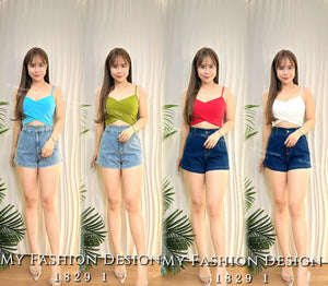 🔥黑卡独家爆款🔥高品质百搭吊带棉质上衣 RM39 Only🌸 (2-U2）