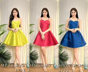 🔥金卡独家爆款🔥高品质吊带款气质连体裙 RM95 Only🌸（2-R3）