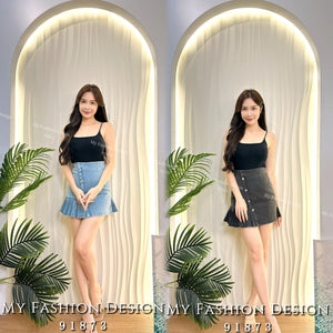 🔥黑卡独家爆款🔥高品质高腰洗水牛仔裤裙 RM65 Only🌸（2-Y3）