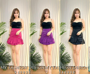 🔥黑卡独家爆款🔥高品质高腰锦棉裤裙 RM62 Only🌸（1-A3）