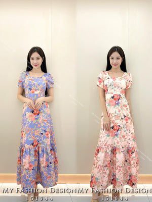 爆款新品🔥高品质气质花花连体裙 RM92 Only🌸（补现货）