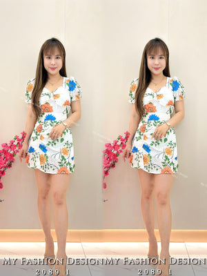 🔥黑卡独家爆款🔥高品质气质款桐花套装 上衣 ➕ 裤裙 RM119 Only🌸 （1-I4）