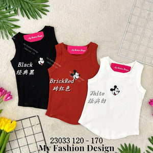 爆款新品🔥高品质女童螺纹米奇上衣 RM37Only🌸（2-R2）