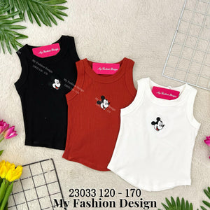 爆款新品🔥高品质女童螺纹米奇上衣 RM37Only🌸（2-R2）