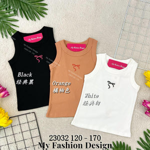 爆款新品🔥高品质女童螺纹刺绣上衣 RM37 Only🌸 （2-J3）