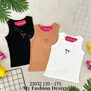 爆款新品🔥高品质女童螺纹刺绣上衣 RM37 Only🌸 （2-J3）