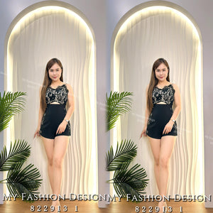 🔥爆款新品🔥高品质蕾丝吊带连体裤🌸RM19（原价RM79）补现货