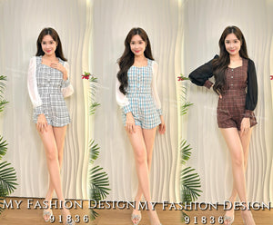 🔥金卡独家爆款🔥高品质气质款小香风套装 上衣 ➕ 裤子 RM109 Only🌸（2-N3）