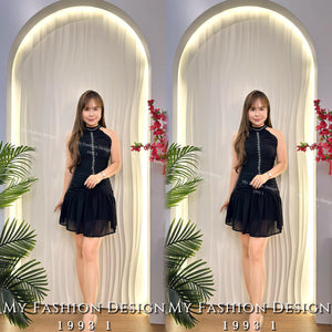 🔥黑卡独家爆款🔥高品质cut in款雪纺连体裙 RM89 Only🌸（1-G3）