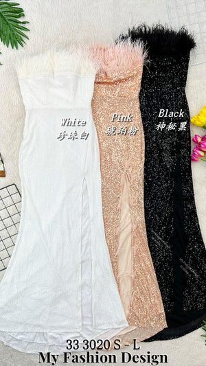 🔥爆款新品🔥高品质气质亮片连身裙 RM199 Only🌸（2-M2）