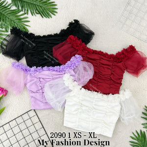 🔥黑卡独家爆款🔥高品质气质款一字领时装上衣 RM65 Only🌸（1-F4）