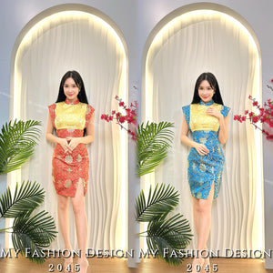 🔥金卡独家爆款🔥高品质气质提花修身款连体裙 RM129 Only🌸（2-J1）