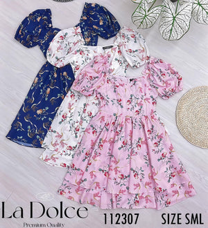 爆款新品🔥高品质碎花款连体裙 RM89 Only🌸 （1-I4）