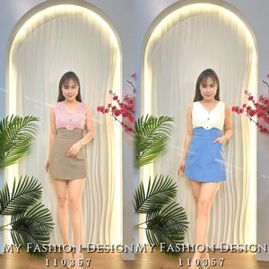 爆款新品🔥高品质气质蕾丝拼接连体裤裙 RM89 Only🌸（1-K2）