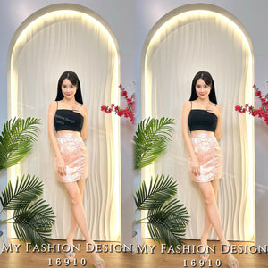 爆款新品🔥高品质高腰提花款短裙 RM59 Only 🌸（2-W4）