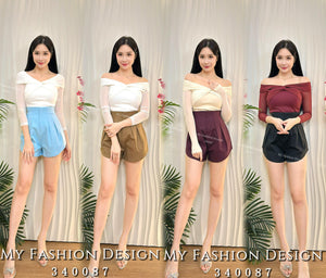 🔥黑卡独家爆款🔥高品质高腰锦棉短裤 RM65 Only🌸（2-J3）