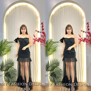 🔥金卡独家爆款🔥高品质高腰罗马拼接网纱半身裙 RM79 Only🌸（2-O3）